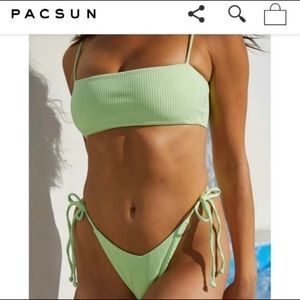 PacSun L.A. Hearts Bikini Top